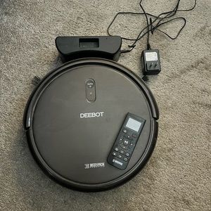 Deebot ecovacs vacuum with remote control and wifi capabilities